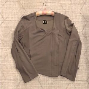 Slouchy sweater jacket